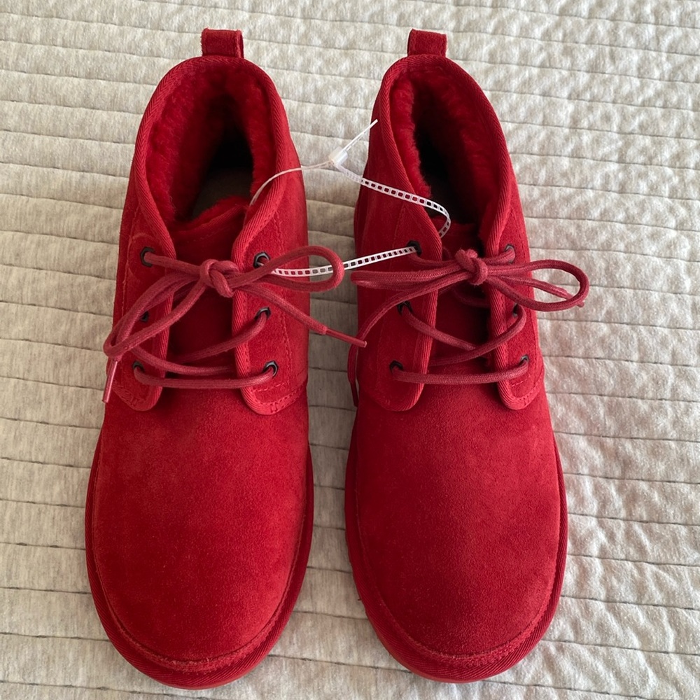 Womens UGG Neumel Chukka Boot - Samba Red